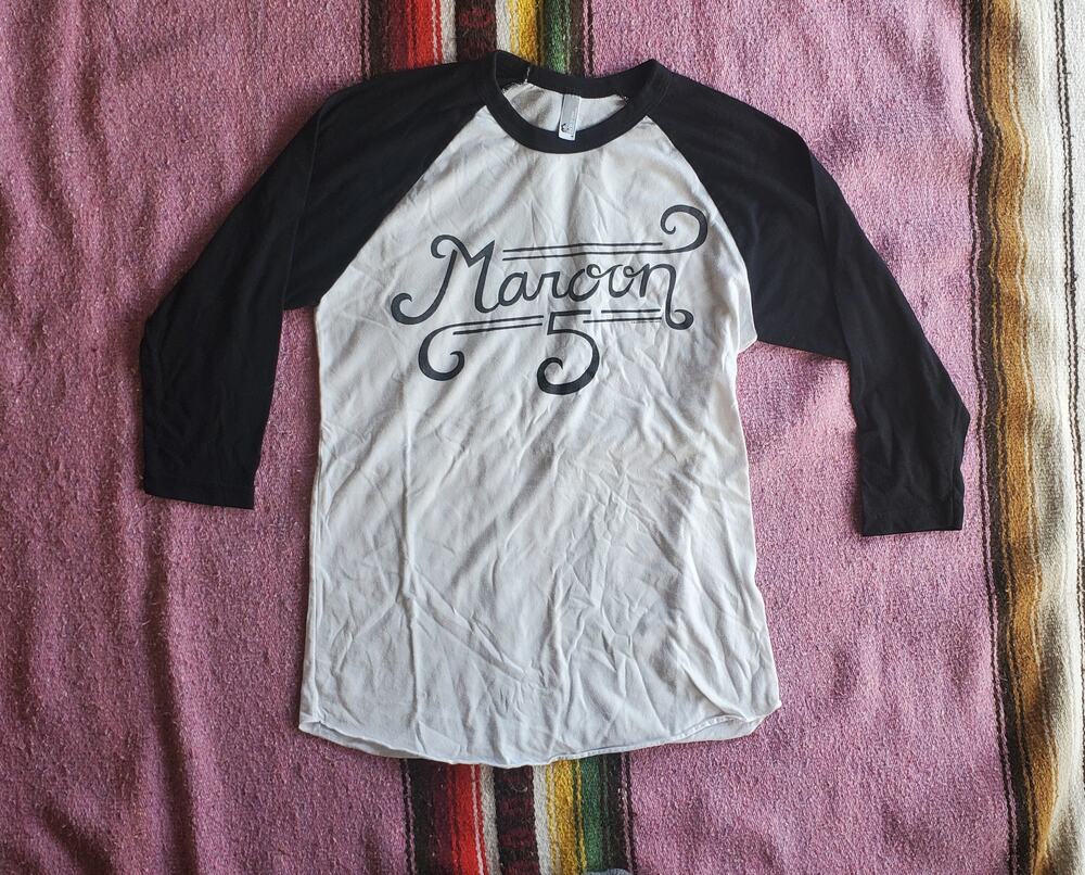 Maroon 5 2013 Concert Tour White Shirt M